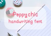 Poppychic Font - Featured Image