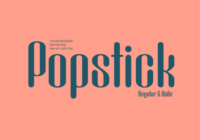 Popstick Font - Featured Image