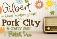 Pork City and Gilbert Duo Font - Featured Image