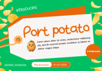 Port Potato Font - Featured Image