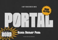 Portal Block Font - Featured Image