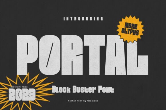 Portal Block Font - Featured Image