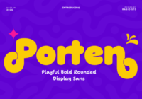 Porten Font - Featured Image