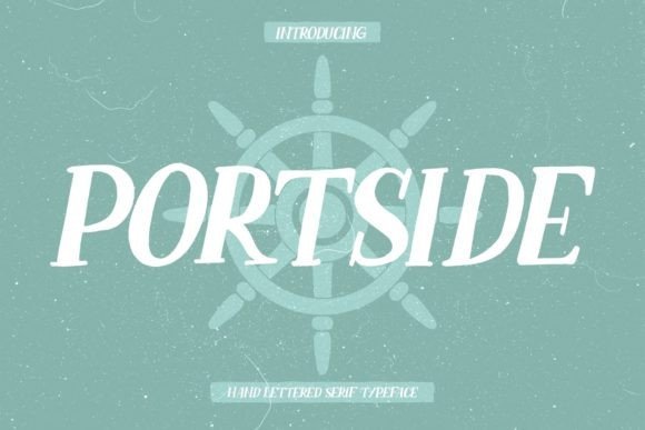 Portside Font - Featured Image