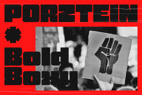 Porztein Font - Featured Image