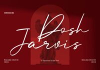 Posh Jarvis Font - Featured Image