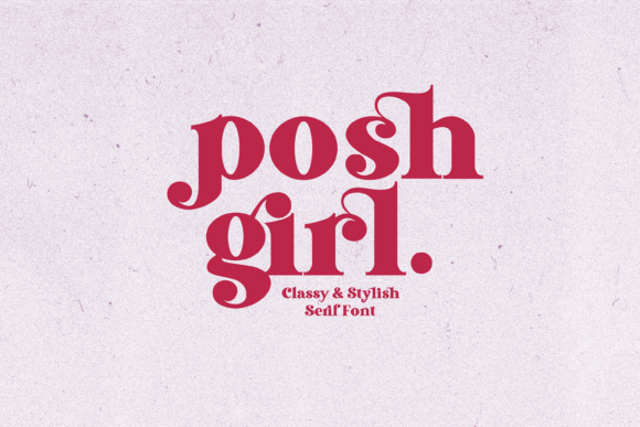 Poshgirl Font - Featured Image