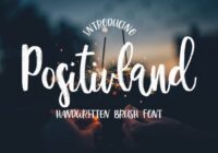 Positivland Font - Featured Image
