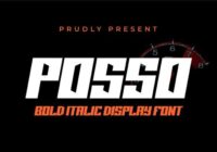 Posso Font - Featured Image