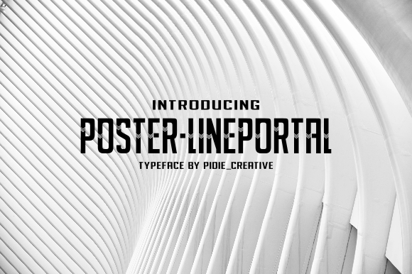 Poster-Lineportal Font - Featured Image