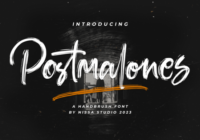 Postmalones Font - Featured Image