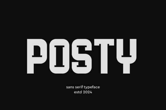 Posty Font - Featured Image