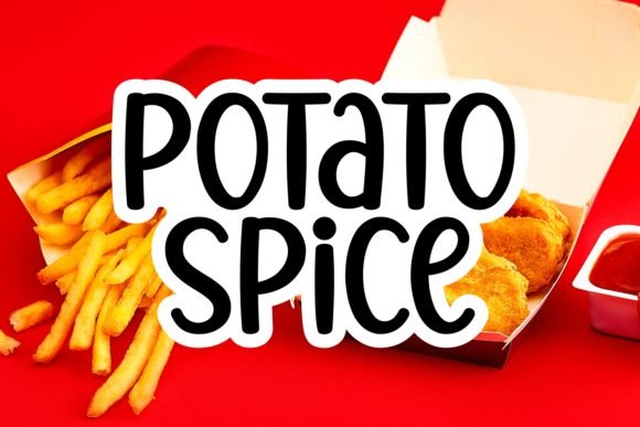 Potato Spice Font - Featured Image