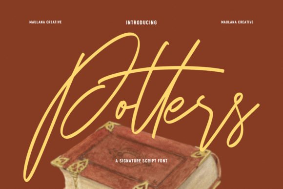 Potters Font - Featured Image