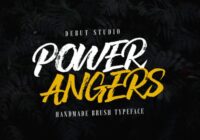 Power Angers Font - Featured Image