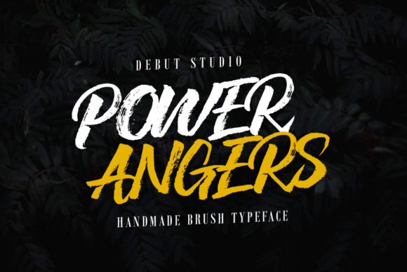 Power Angers Font - Featured Image