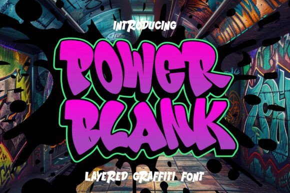 Power Blank Font - Featured Image