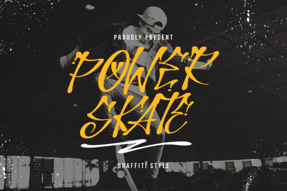 Power Skate Font - Featured Image