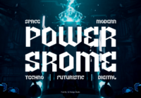 Power Srome Font - Featured Image