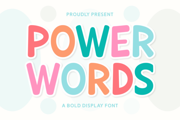 Power Words Font - Featured Image