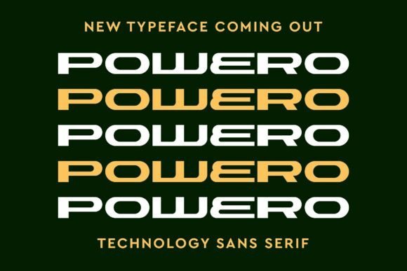 Powero Font - Featured Image