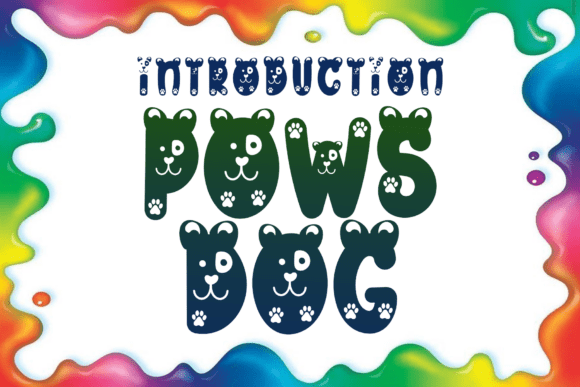 Pows Dog Font - Featured Image