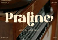 Praline Font - Featured Image
