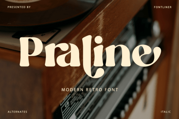 Praline Font - Featured Image
