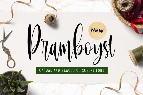 Pramboyst Font - Featured Image