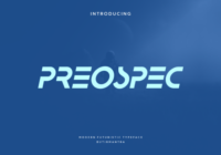Preospec Font - Featured Image