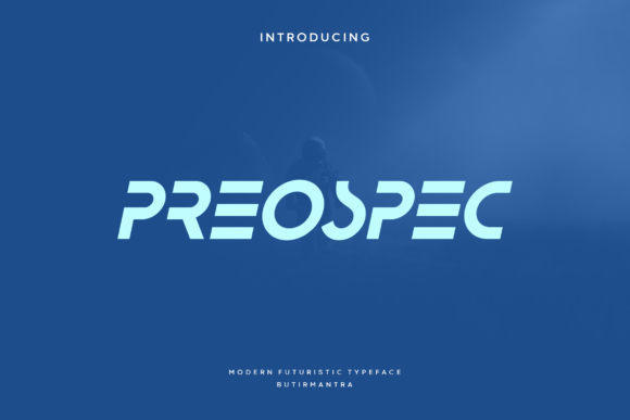 Preospec Font - Featured Image