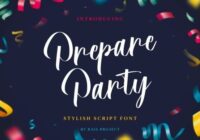 Prepare Party Font - Featured Image