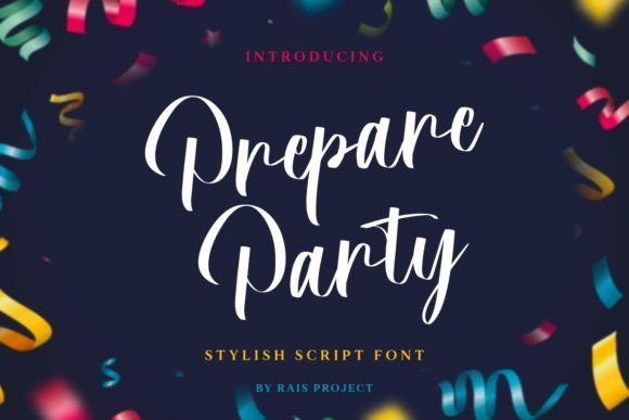Prepare Party Font - Featured Image