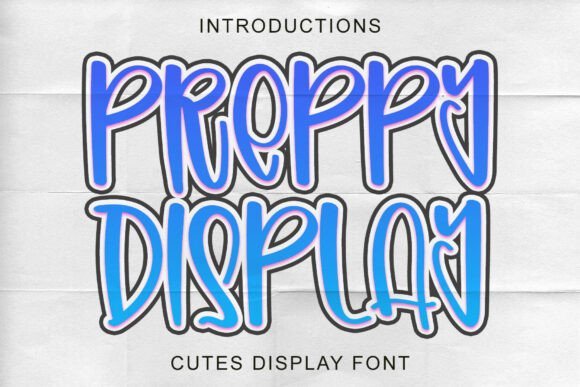 Preppy Display Font - Featured Image