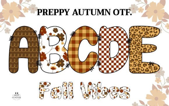 Preppyfall5 Plaid Font - Featured Image