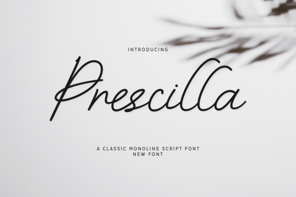 Prescilla Font - Featured Image