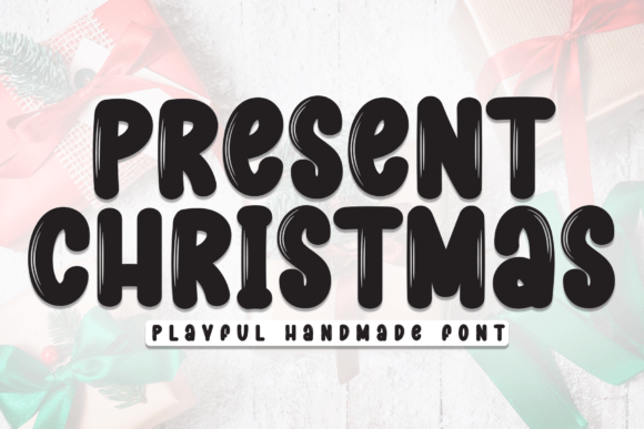Present Christmas Font - Featured Image