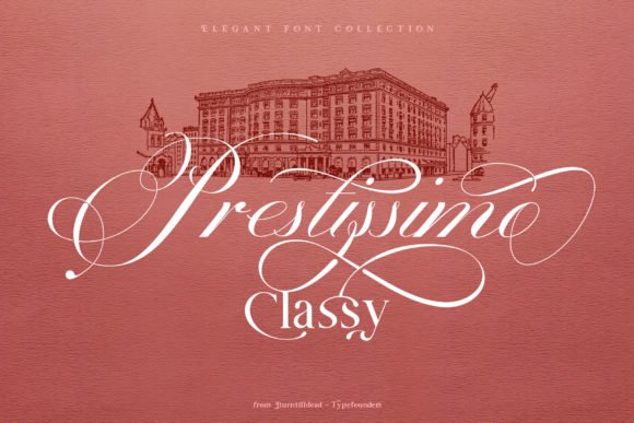 Prestissimo Classy Font - Featured Image
