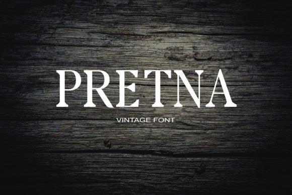 Pretna Font - Featured Image