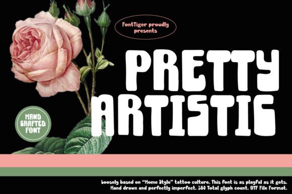 Pretty Artistic Font - Featured Image
