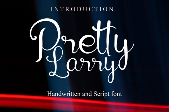 Pretty Larry Font - Featured Image