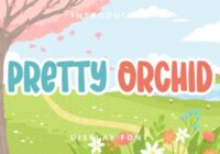 Pretty Orchid Font - Featured Image