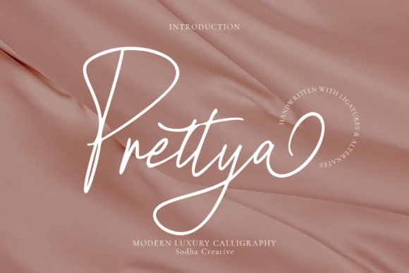 Prettya Font - Featured Image