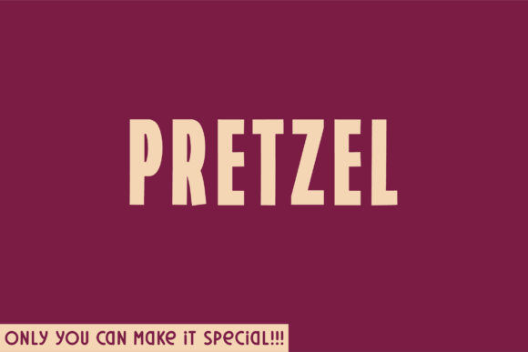 Pretzel Font - Featured Image