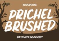 Prichel Brushed Font - Featured Image