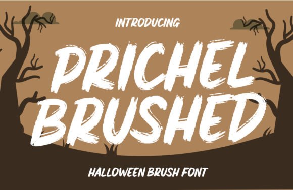 Prichel Brushed Font - Featured Image