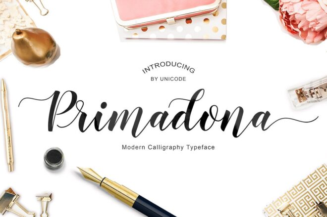 Primadona Font - Featured Image