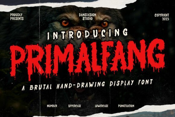 Primalfang Font - Featured Image