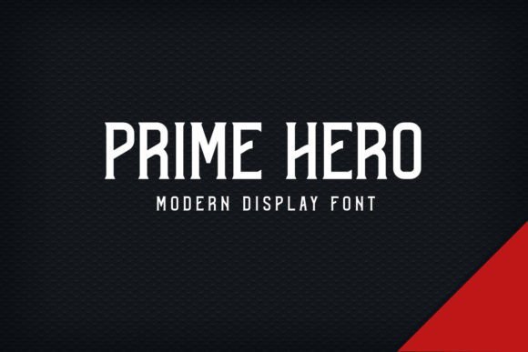 Prime Hero Font - Featured Image