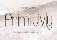 Primitivly Font - Featured Image
